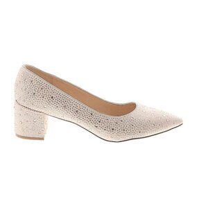 Adrienne Vittadini - Fiona - sparkly pink pumps